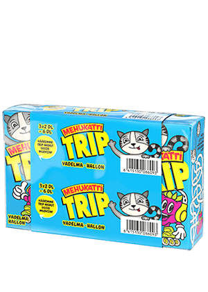 Mehukatti Trip Vadelmamehujuoma 2dl 3-pack