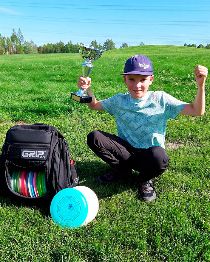 Eino, frisbeegolf